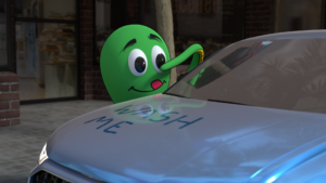 custom carwash animation